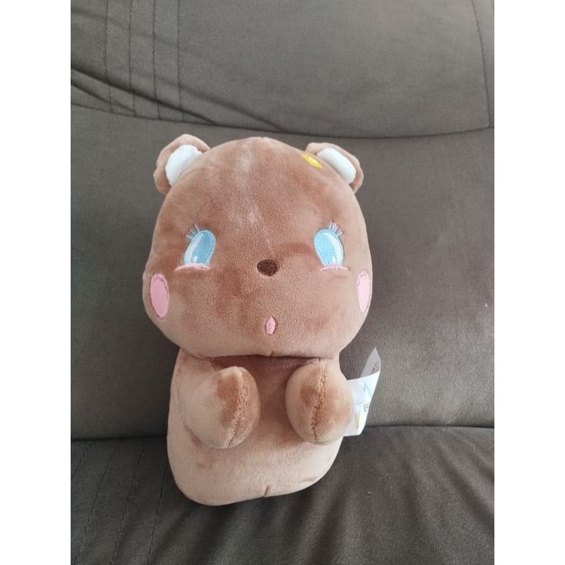 Brinquedo Pelucia Ursinho fofinho marrom BR Machine