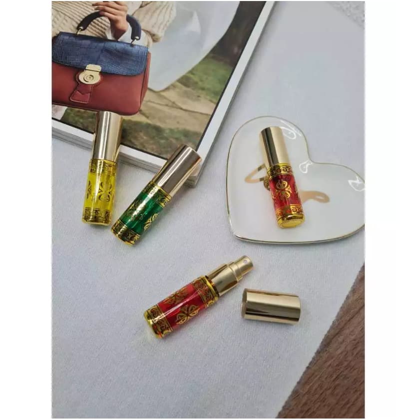Frasco Porta perfume 5ml de vidro Válvula spray