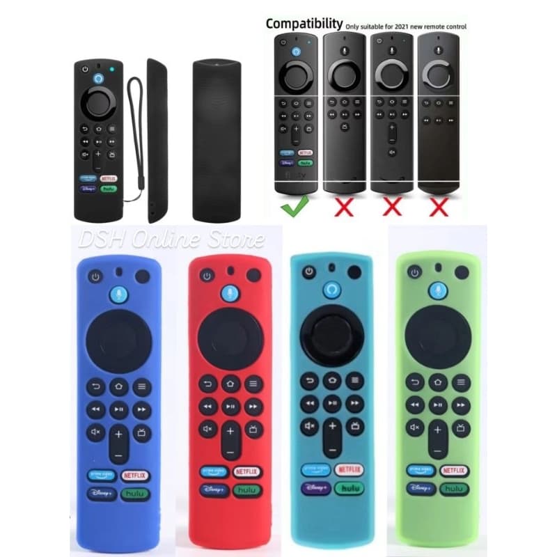Capa para controle do Fire TV ALEXA Voice Remote 3rd Gen