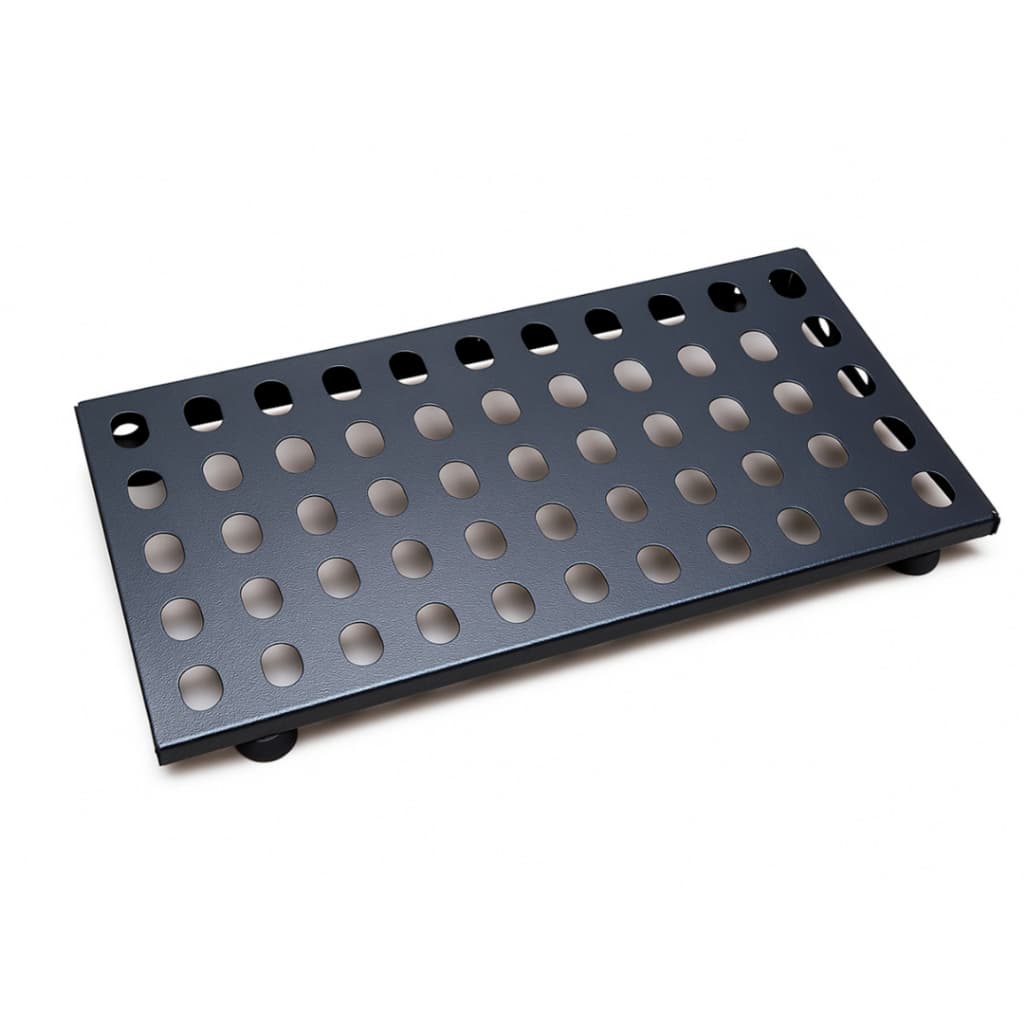 Pedalboard 45x21cm Em Aço Carbono / Estável / Alta Qualidade / KW Parts