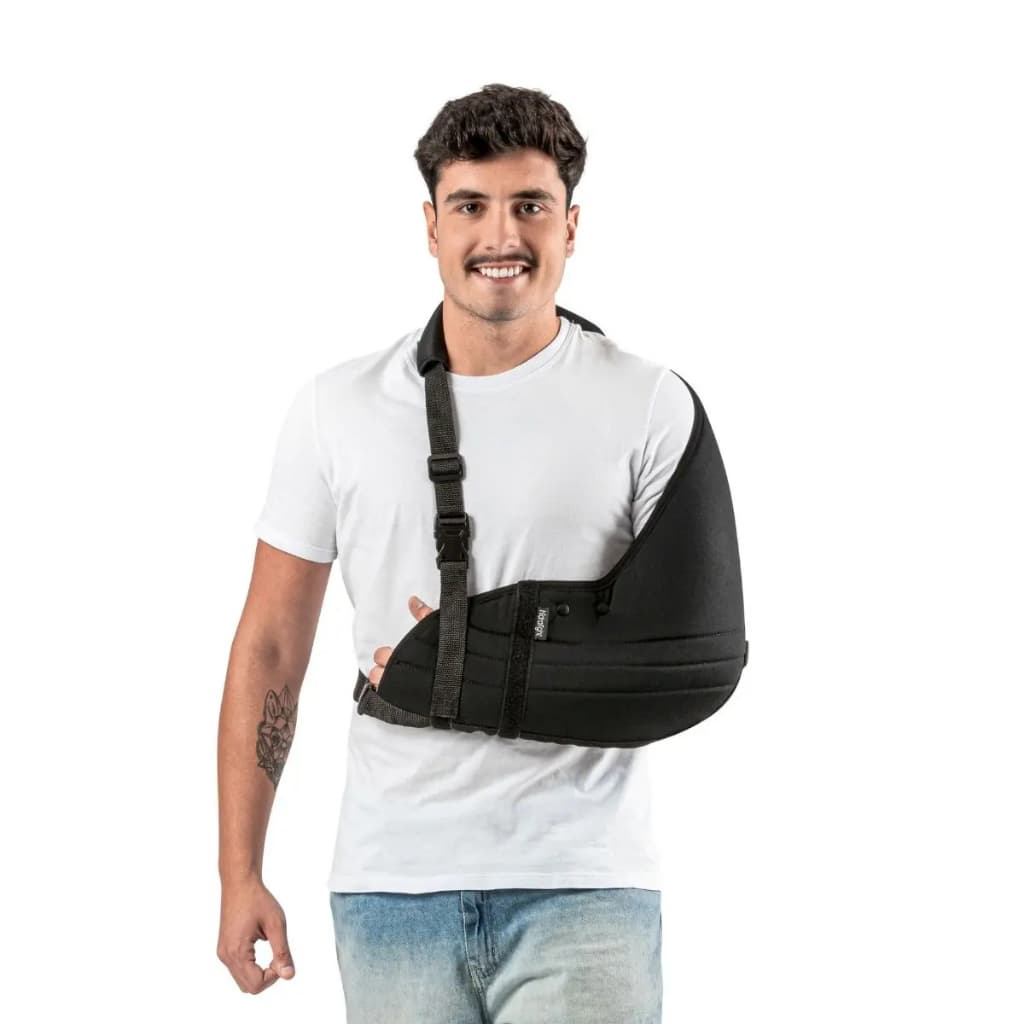 Tipoia Imobilizadora Velpeau Estofada Hidrolight Conforto Uso Adulto e Bilateral Pós Cirúrgica
