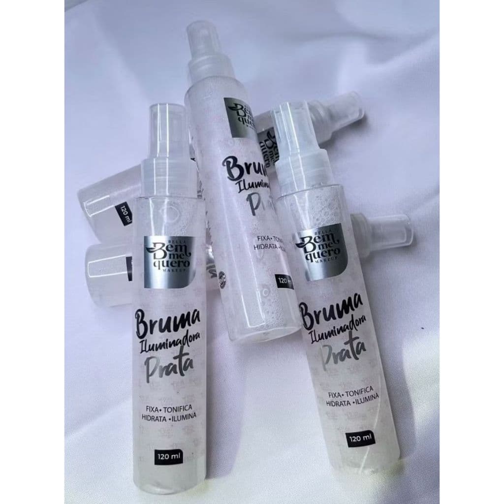 Kit 2 Bruma Iluminadora Gold Dourado Silver Prata - Bem Me Quero
