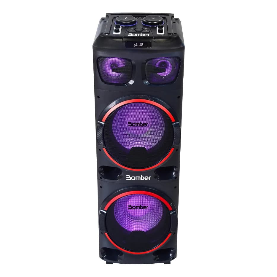 Caixa de Som Amplificada Torre Bomber Paredão 2300W
