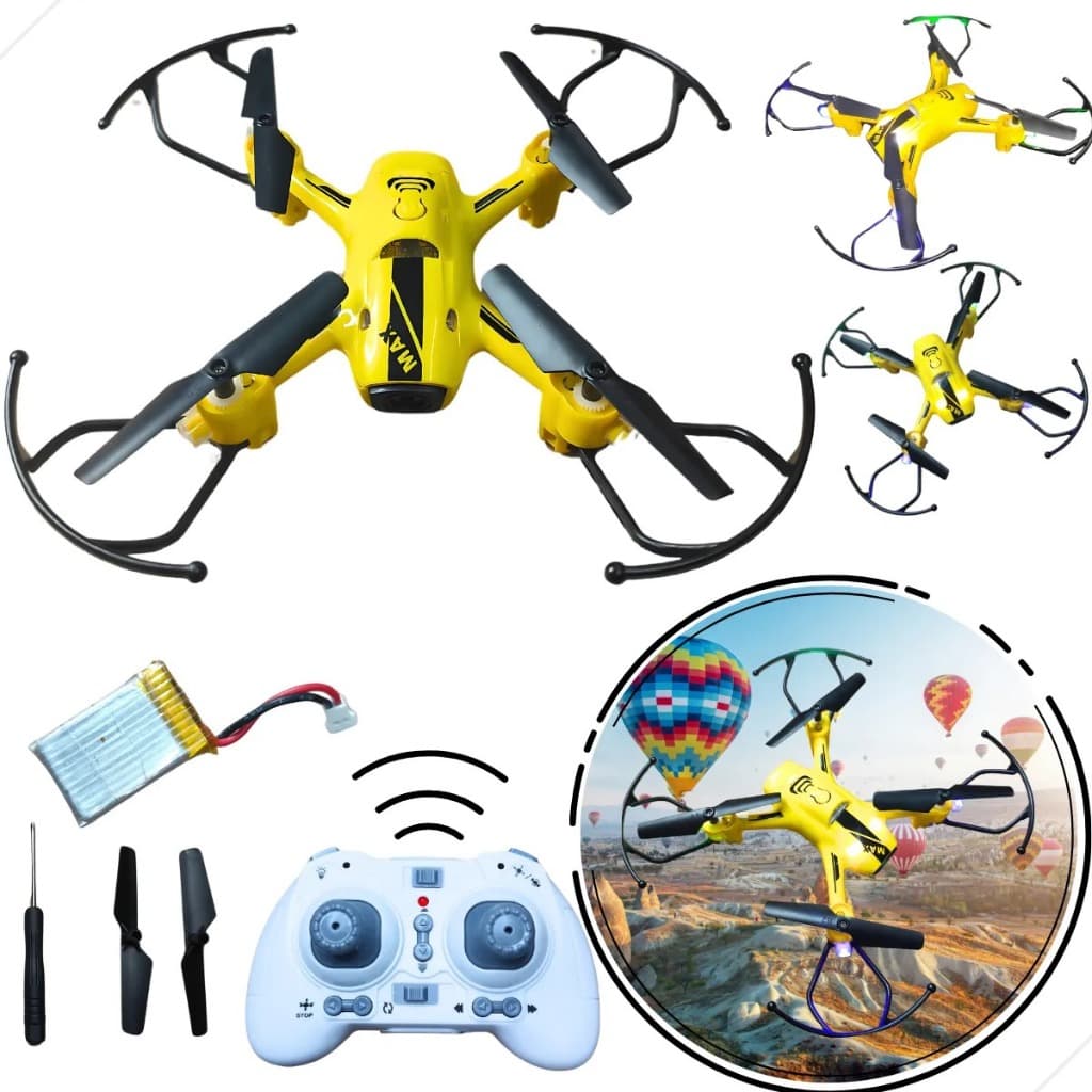 Drone Infantil Mirage Quadricóptero Que Faz Manobras 2.4ghz