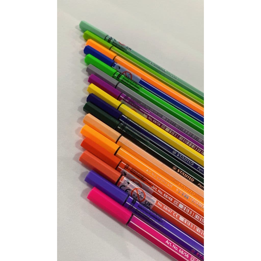 Caneta Stabilo Pen 68 1.0mm - 01 Unidade