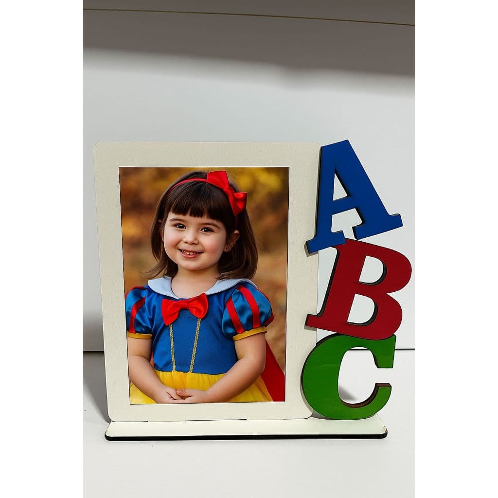 Kit 25 Porta Retrato Formandos Infantil ABC Formatura Infantil Foto 10x15 cm