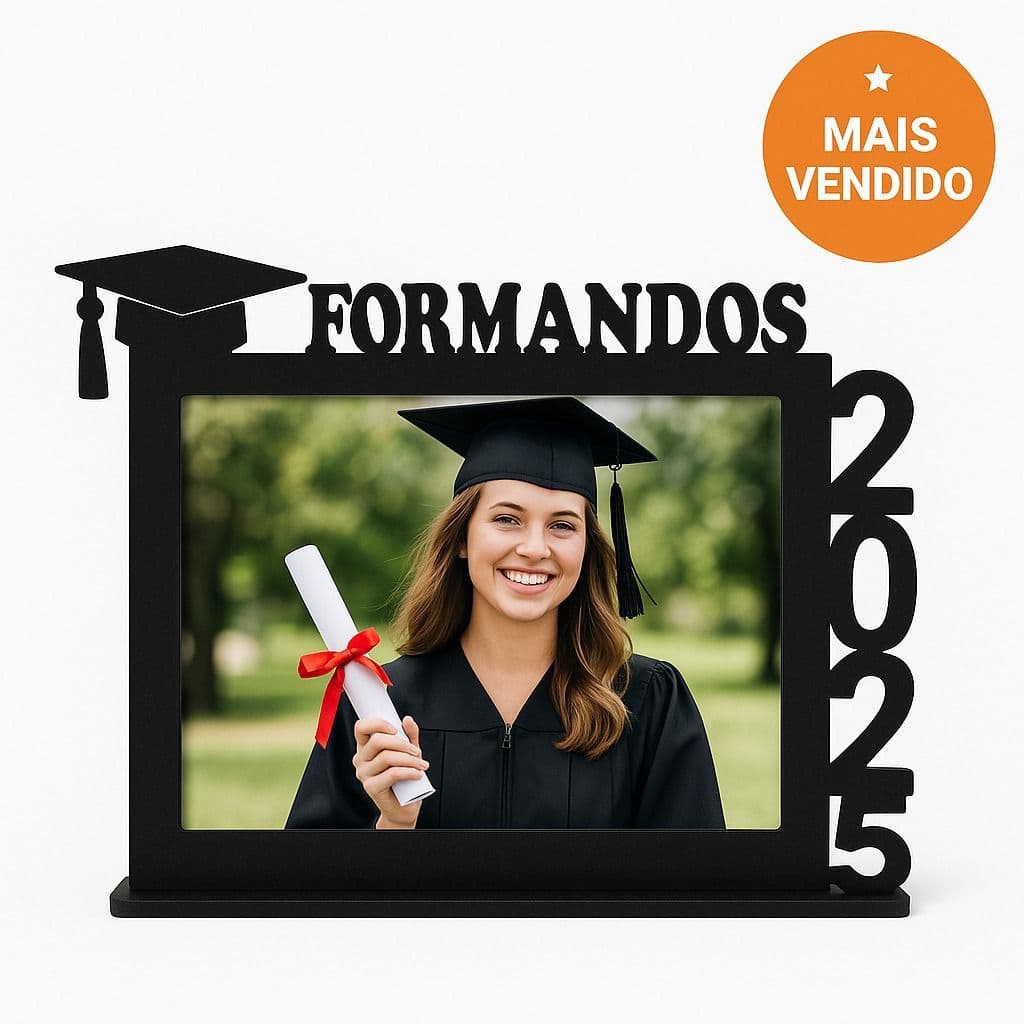 Kit 4 Porta Retratos Formandos 2025 Formatura Formandos 2025
