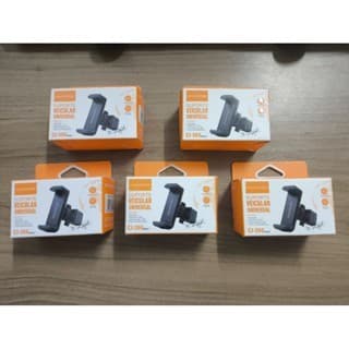 KIT 5 SUPORTE veicular para seu celular conectado na saida do ar condicionado do seu carro