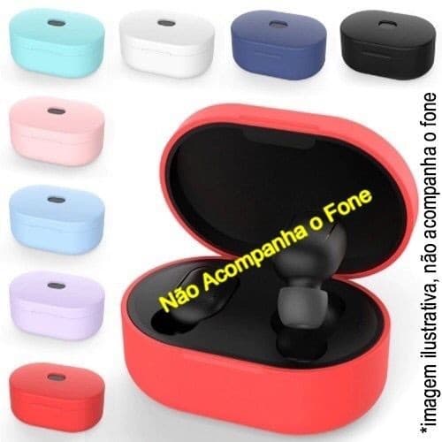 Capa Case Capinha Protetora Fone de Ouvido Xiaomi Redmi Airdots 1 / 2 / S / A6s / E6s /E7s
