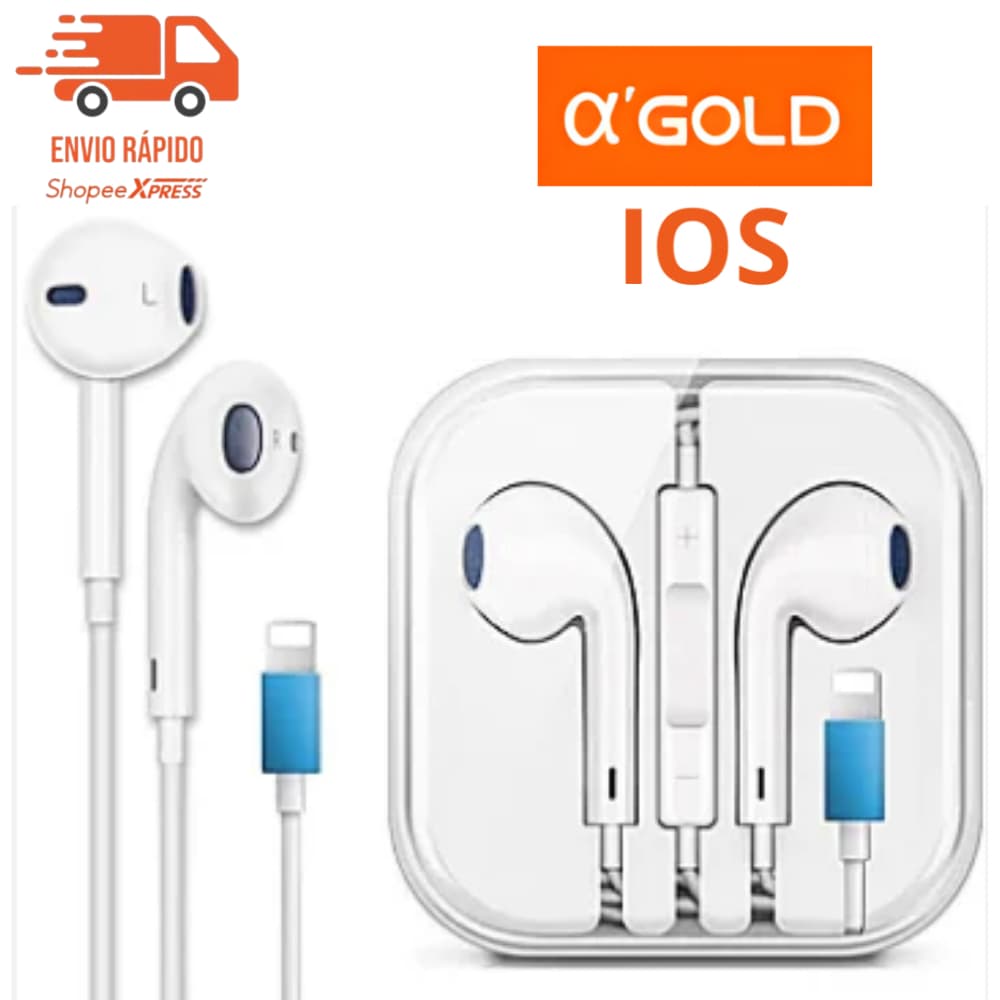 Fone De Ouvido Com Fio Lightning Bluetooth Microfone iPhone 7 8 11 12 13 14 Pro Max Plus X