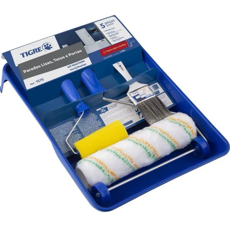 Kit Pintura 1575- Tigre 5 Peças