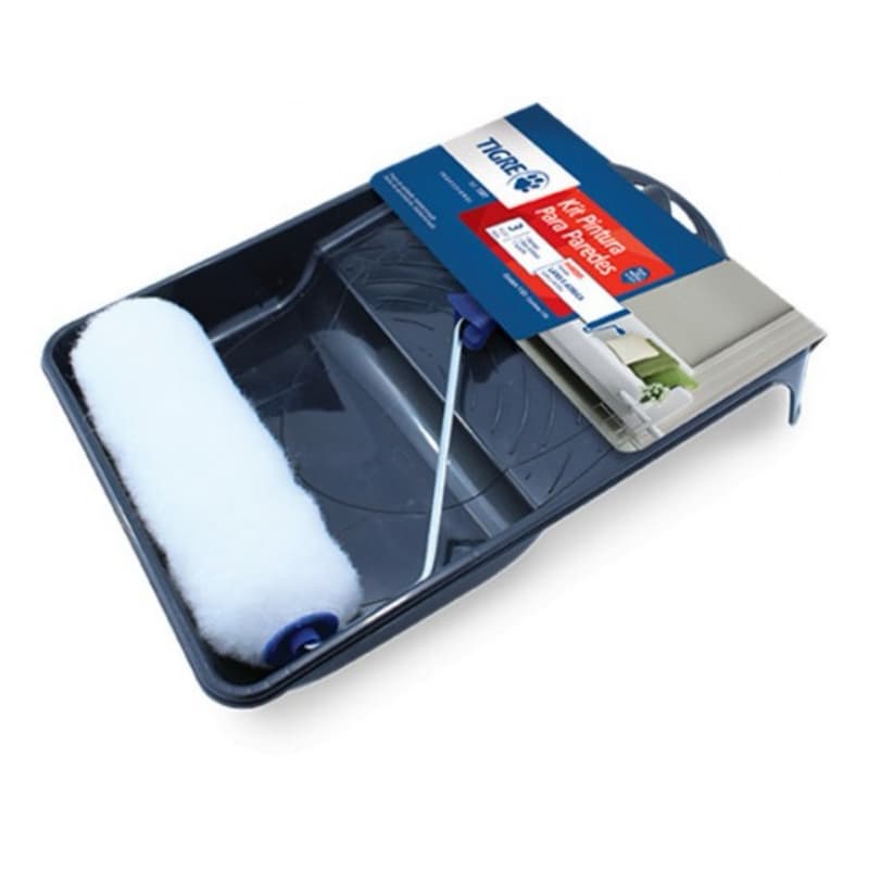 Kit Pintura Paredes Tigre 1541 3 Pç Profissional Econômico