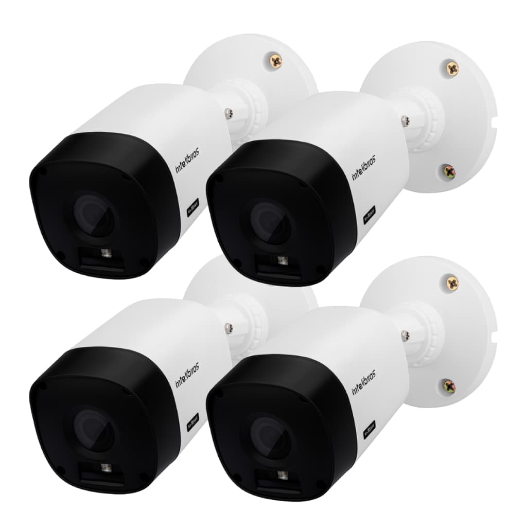 Kit 4 Câmera bullet com alta resolução VHL 1120 B G2