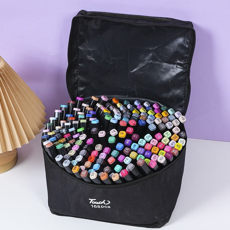 🎨 Kit de Canetas Marcadores Touch Profissionais - Vários Tamanhos 🎨