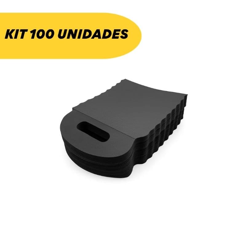 KIT 100 LIXOCAR LISO 17,5 X 27 LIXINHO PARA CARRO