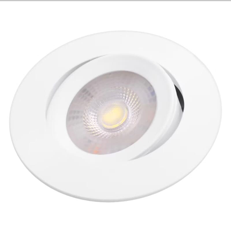 uma unidade Spot Led Smd 7w Direcionável Redondo Luz Branco Frio