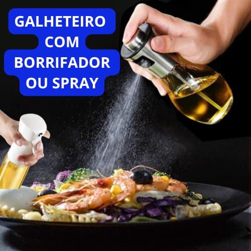 GALHETEIRO BORRIFADOR OU SPRAY