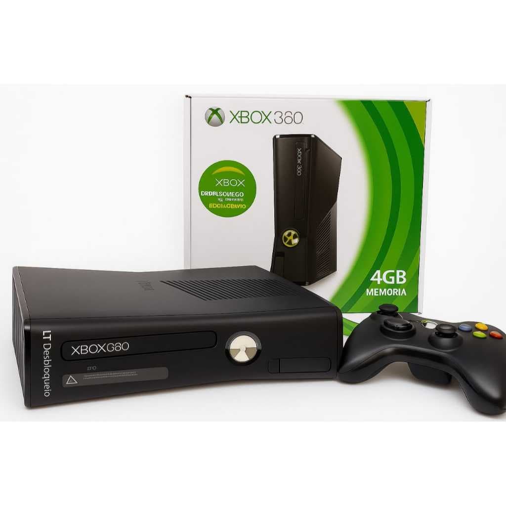 Console Xbox 360 Microsoft - Seminovo