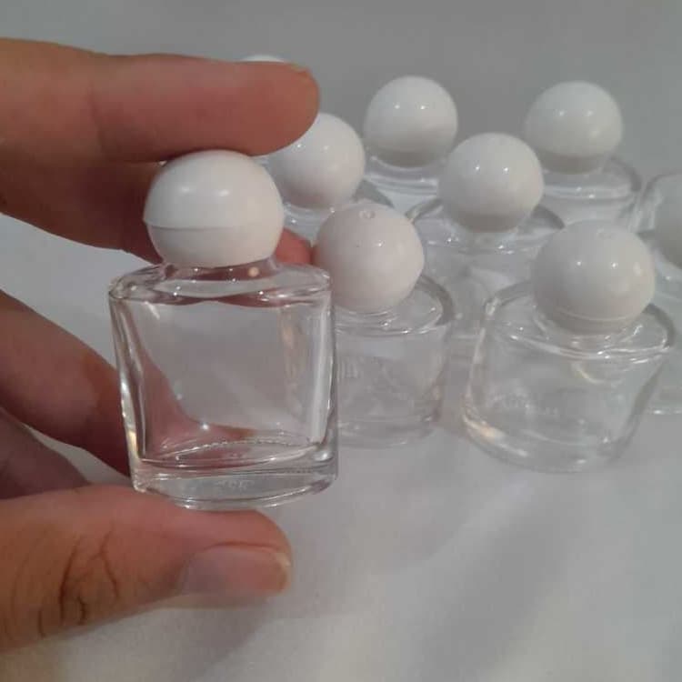 50/80 unid Frasco Vidro 8ml CAFE tampa Branca, porta óleo, água Benta, perfume