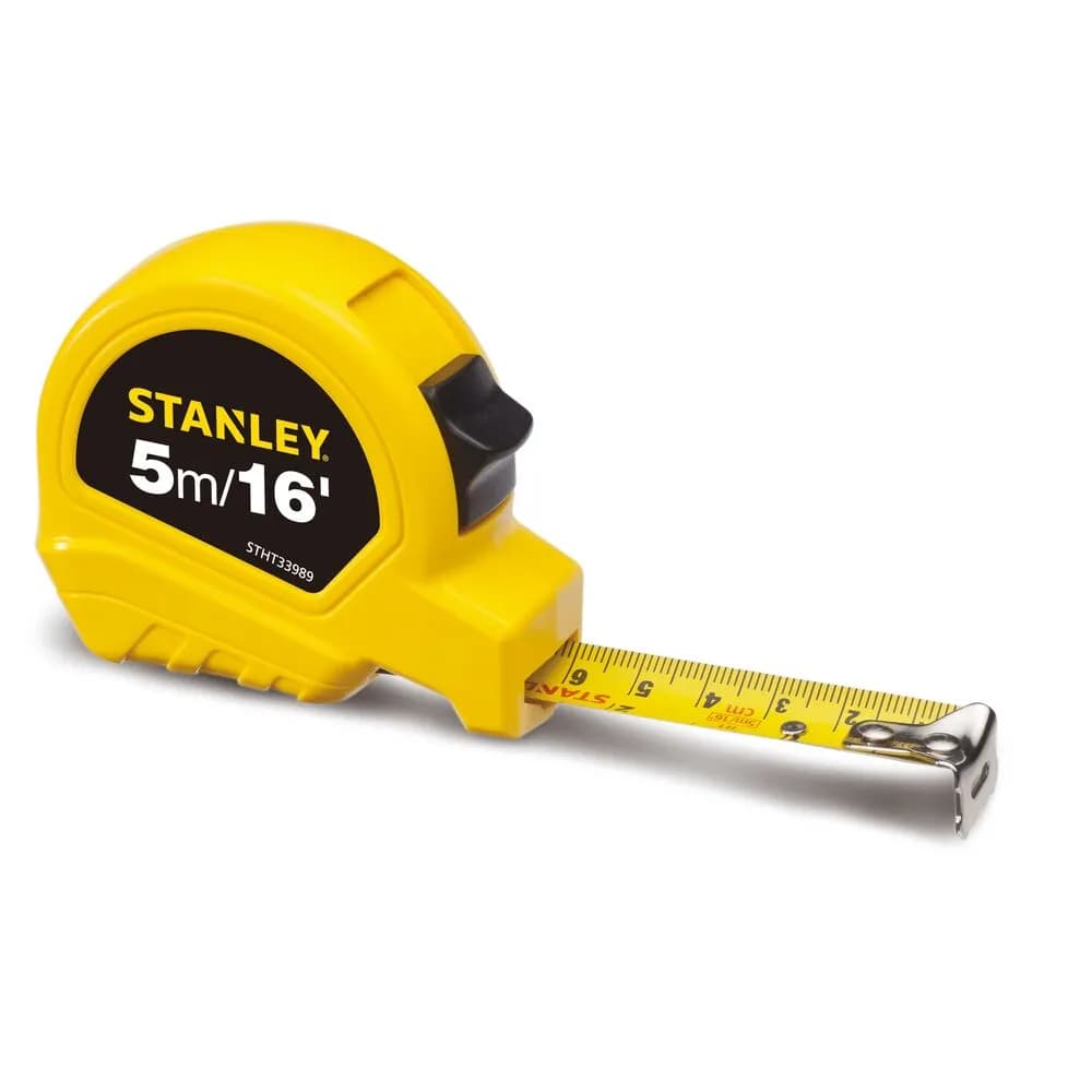 Trena Basica 5mt C Freio Fita 19mm - PC - STANLEY