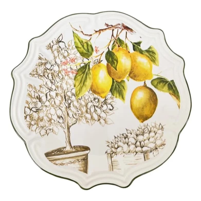 Prato Raso e Sobremesa Toscana Limão Siciliano - Scalla