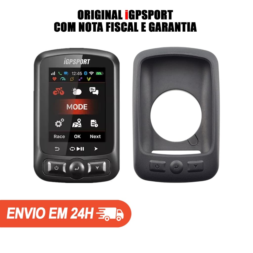 Capa Silicone Case GPS Ciclocomputador iGPSPORT Igs620