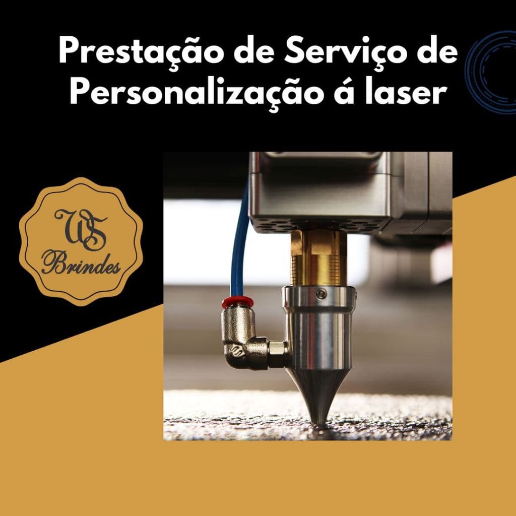 Prestação de serviço de gravação a laser