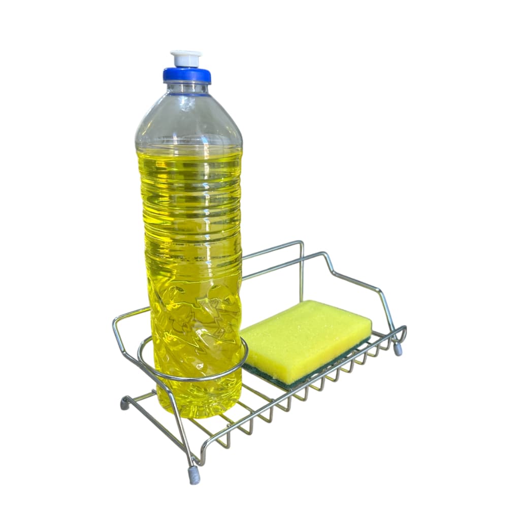 Suporte Porta Detergente Sabão Bucha Organizador Pia Cozinha