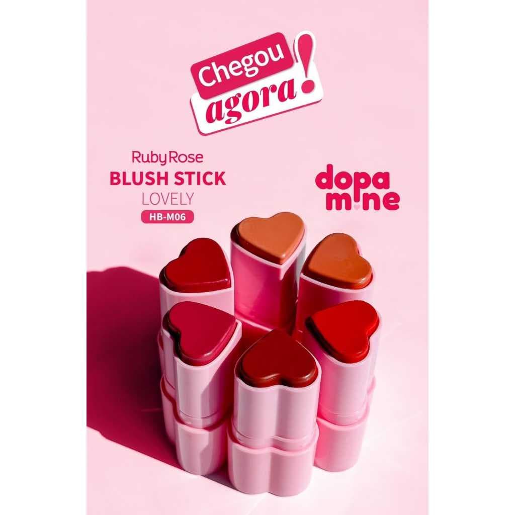 Blush Stick Lovely Dopamine Ruby Rose