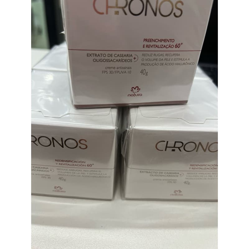Hidratante chronos 60+ 40g natura