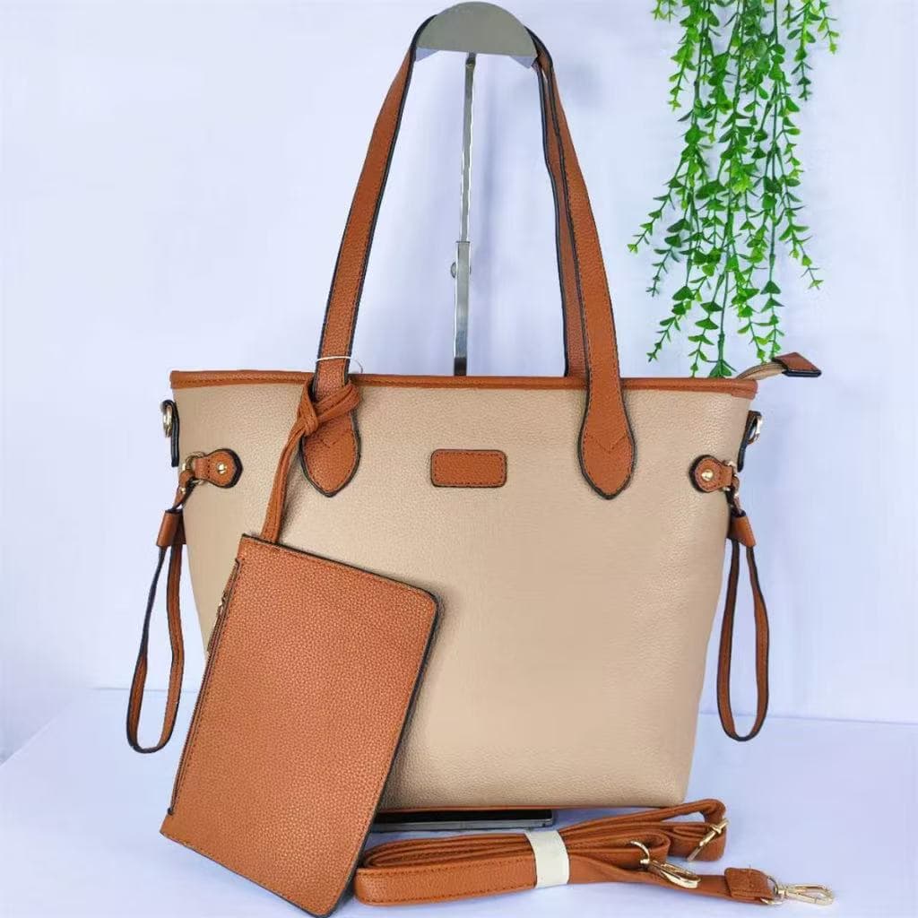 Bolsa grande para mulheres, pode ser usada como bolsa transversal