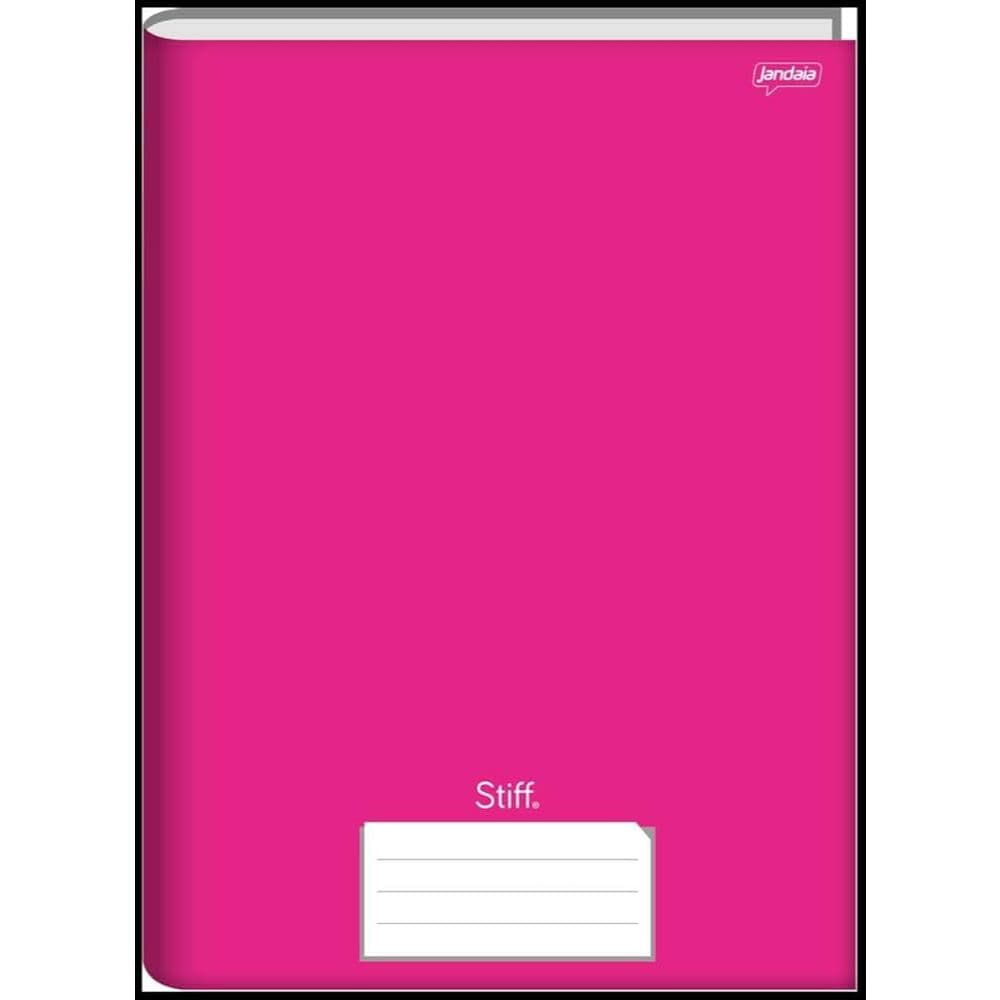 Caderno Brochurão 96fls Stiff Pink