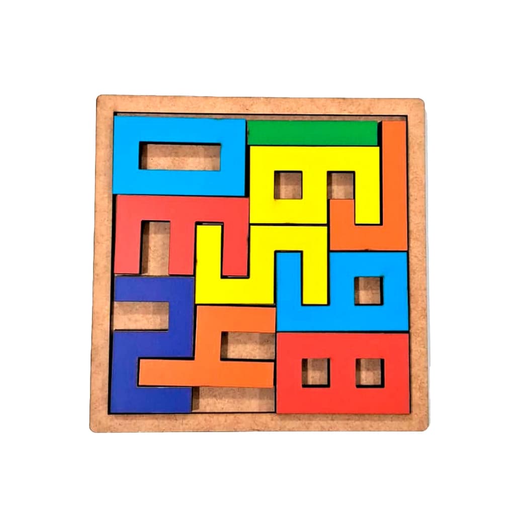 Jogo Montando Números Brinquedo Educativo