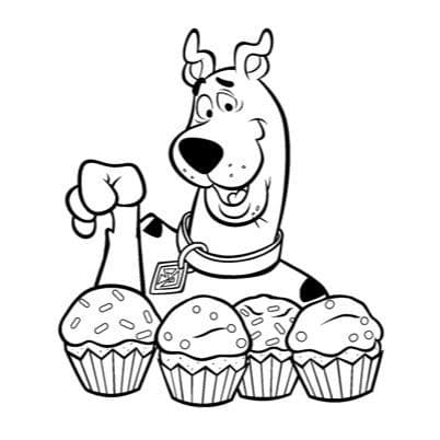 80 Desenhos Scooby para colorir  Tamanho A4 ou A5  (ENCADERNADO OU FOLHA)
