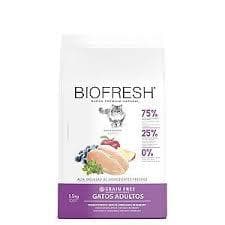 Ração Biofresh Gatos Adultos Sabor Salmão 7,5kg