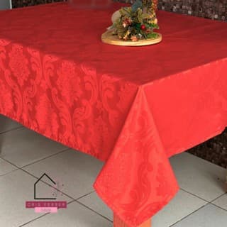 Toalha Jacquard 1,40x1,40 | Perfeita para Mesas Quadradas com Elegância
