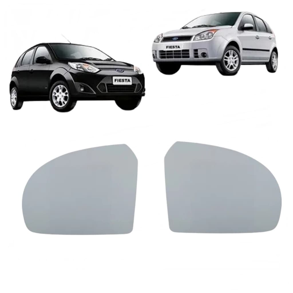 Lente Retrovisor Fiesta 2003 2004 2005 até 2014 Ford Ka 2008 2009 2010 2011 2012 2013