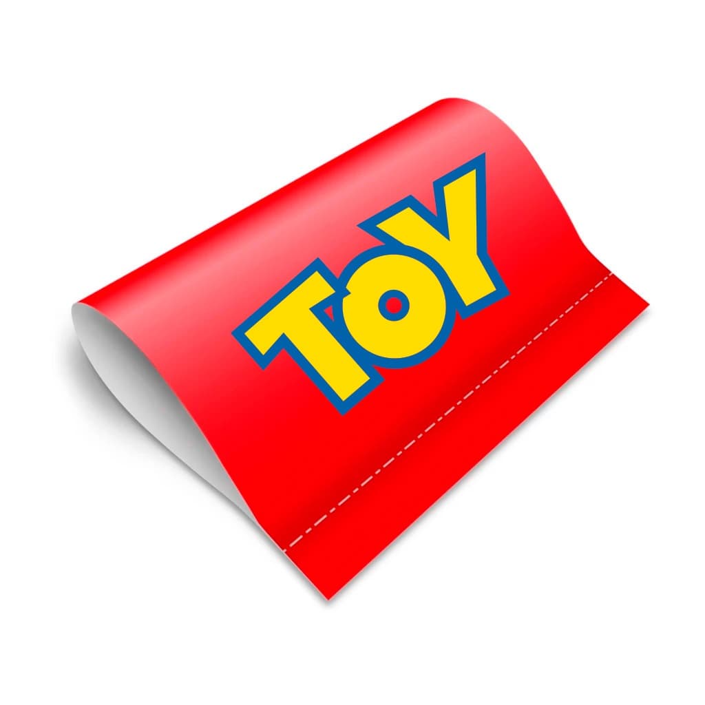 Rótulos de Lavagem Etiqueta Tag Carro Toy Story Sticker Tag Personalizado Lona Car Wash Autocolante de Lavagem TikT0k