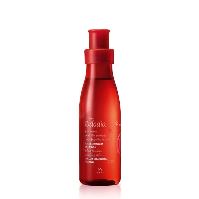 Natura Maçã Caramelada e baunilha Body Splash, EDIÇÃO ESPECIAL, 200ml