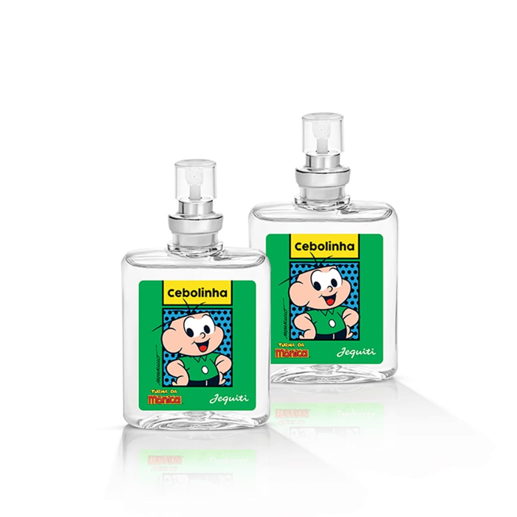 Turma da Mônica Kit 2 Perfume Cebolinha Desodorante Colônia Jequiti 25ml