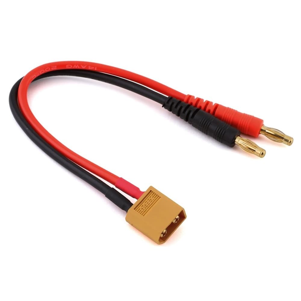 Cabo Xt60 / Banana P/ Carregador Imax B6