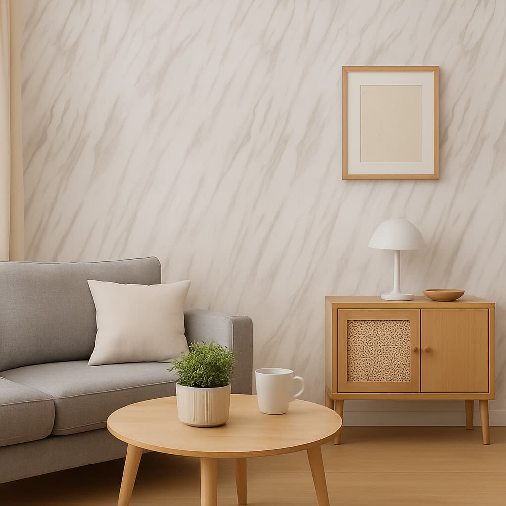Papel De Parede Autoadesivo 5M X 45CM Decorativo Casa Quarto Cozinha