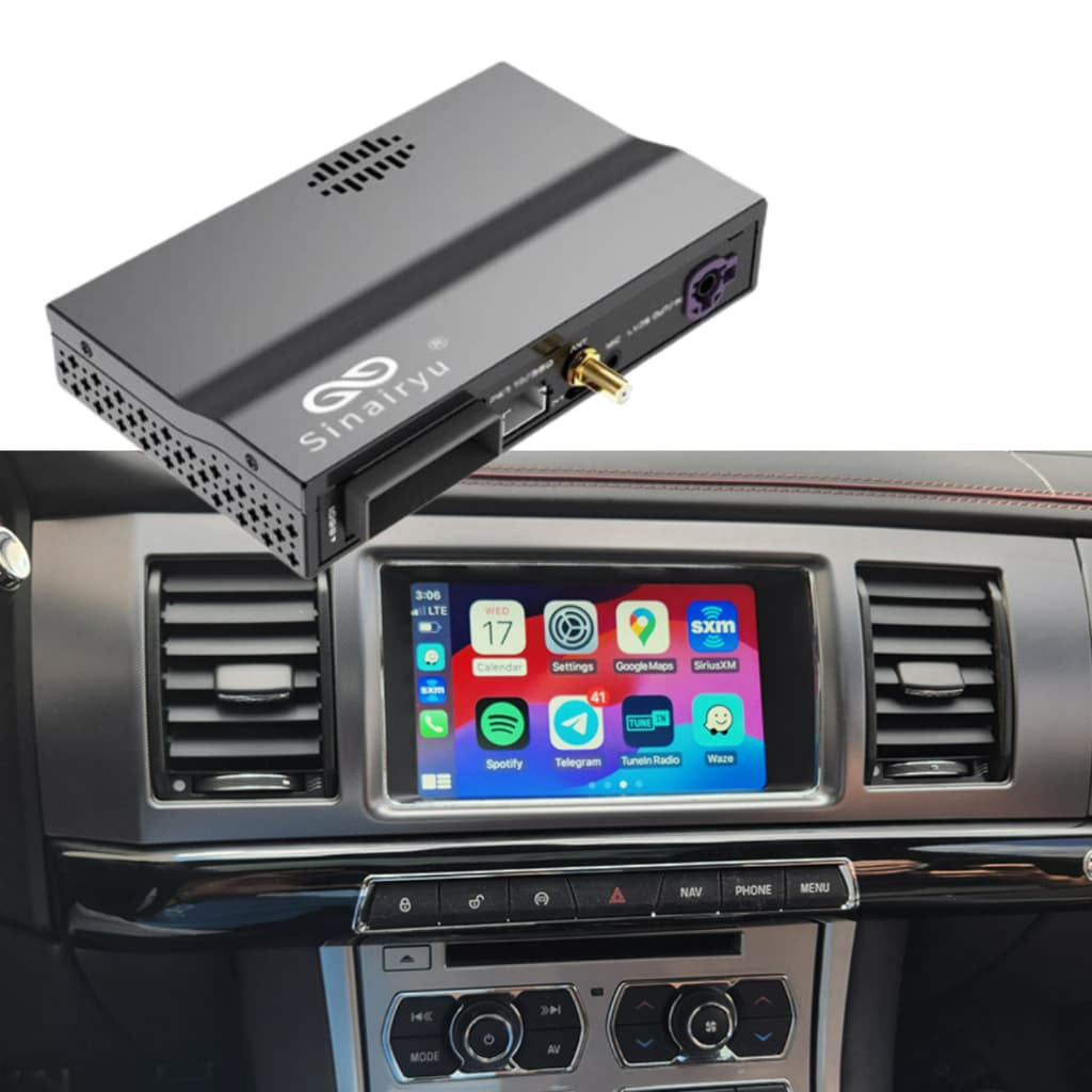Interface Módulo Carplay Plug and Play Android Auto Sem Fio Para Land Rover Bosch 2012-1014