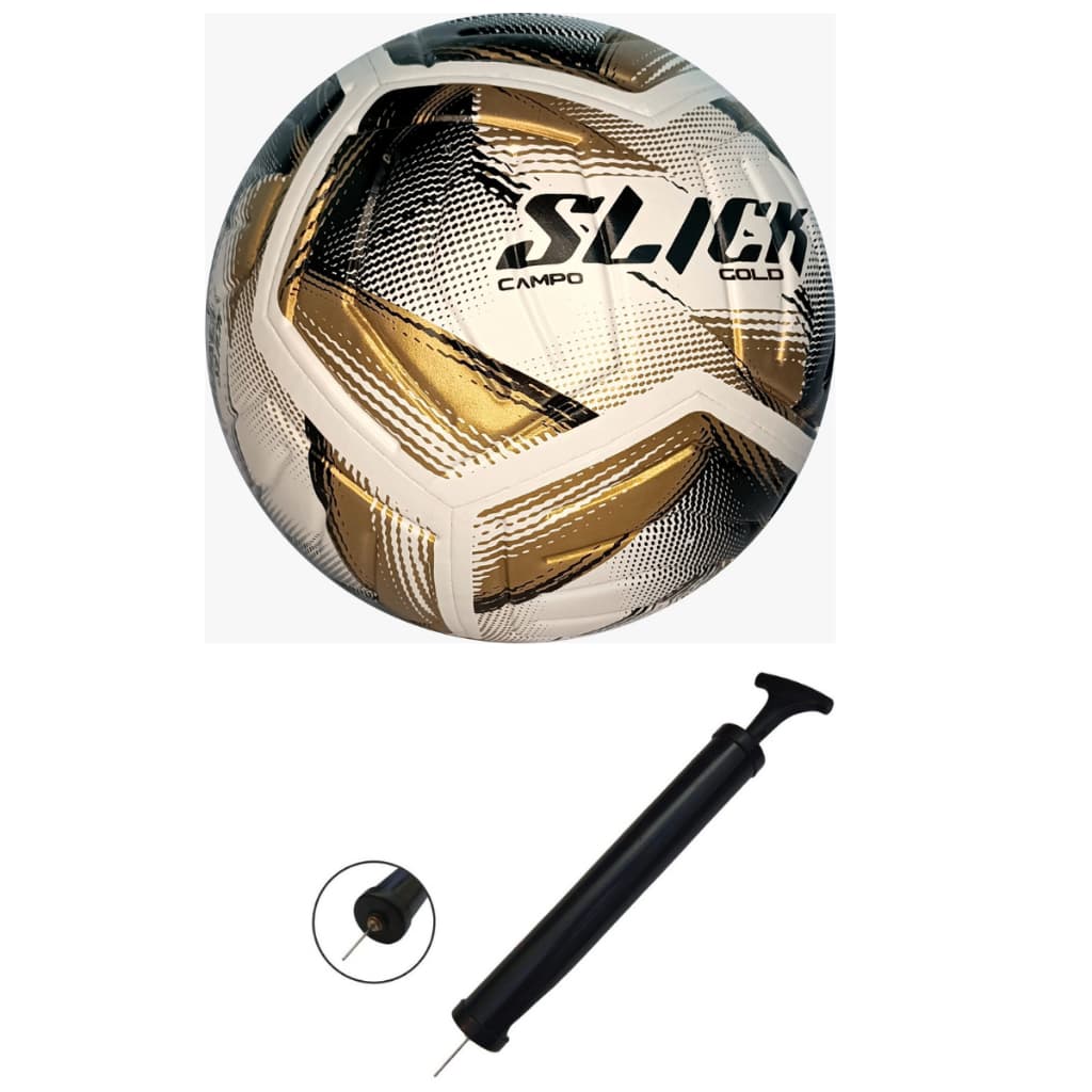 Bola De futebol Dualt Slick Society Original Premium Com Bomba Manual