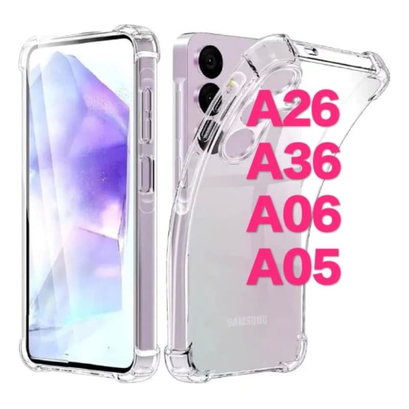 Capa capinha transparente Samsung A26 A06 A05 A36