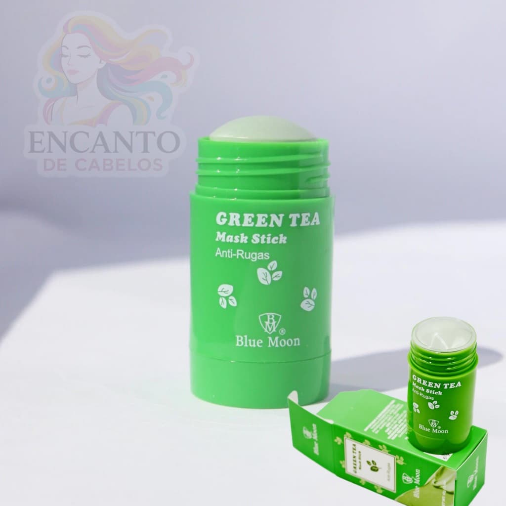 Máscara Facial Stick Chá Verde Controle de Oleosidade Removedor de Cravos Antiacne Anti-Rugas