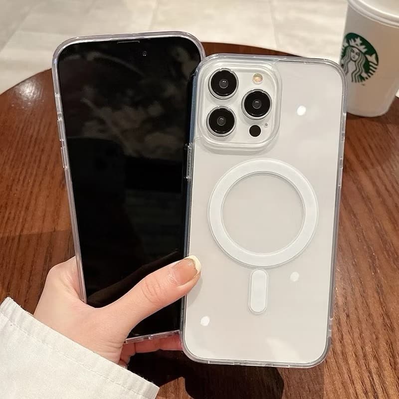 Capa Magnética  Para Carregador Sem Fio Magsafe  iPhone  11 12 13 14 15 iPhone 16/iphone 17promax