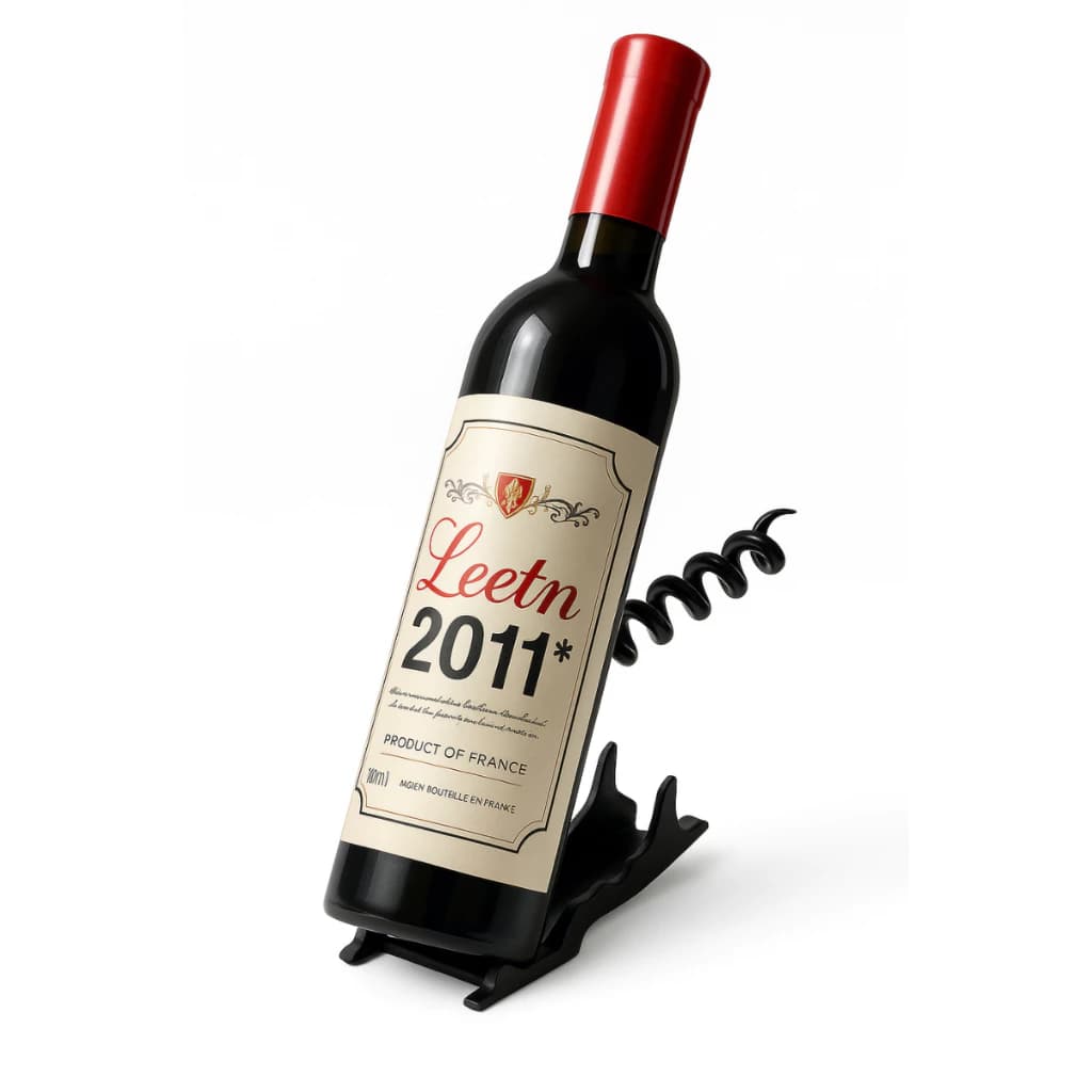 Saca Rolha Vinho Abridor De Vinho Formato Garrafa Magnético