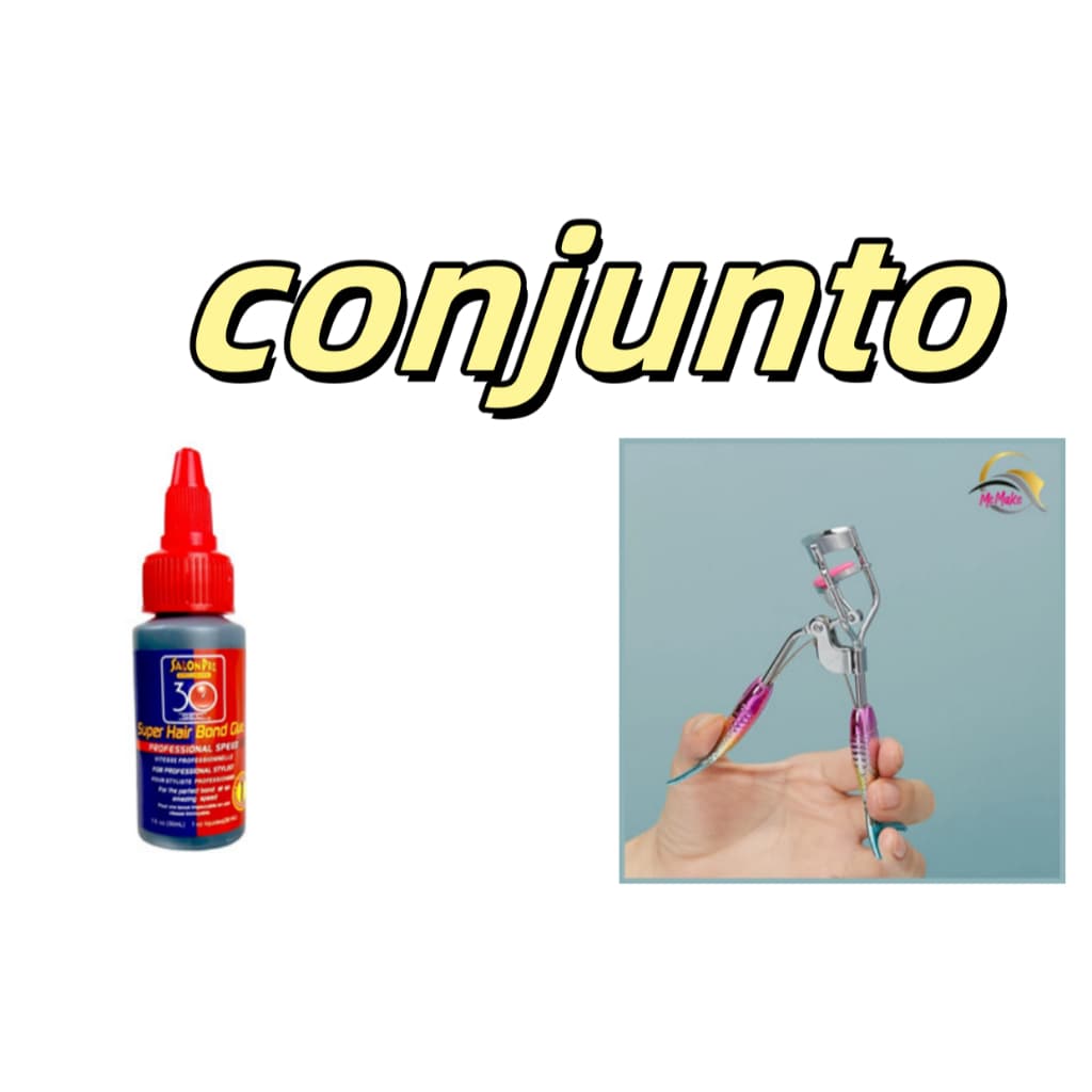 conjunto super cola 30ml + Modelador de Cílios Curvex, Cílios de Cinema em Instantes! Curvatura Perfeita e Olhar Irresis