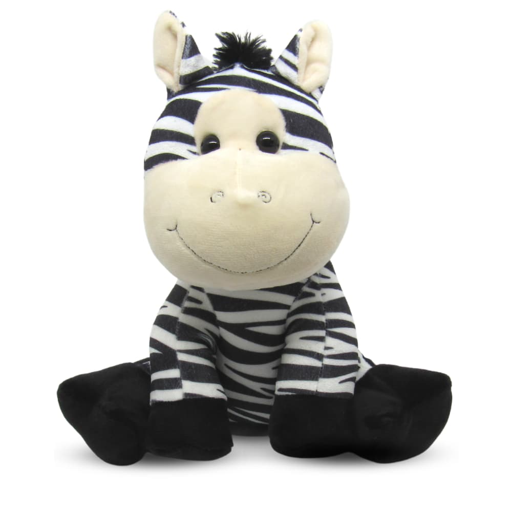 Zebra de Pelúcia Safari 25cm – Decoração Quarto Infantil e Bebê